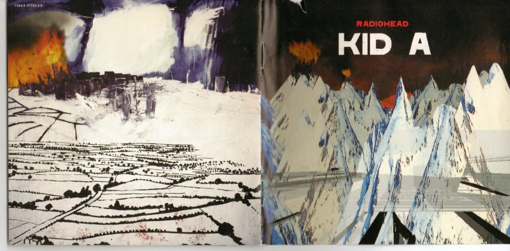 Radiohead 的《Kid A》2000年在 Napster 被懷疑是樂團自己洩漏檔案，但也讓他們登上美國排行第1。
