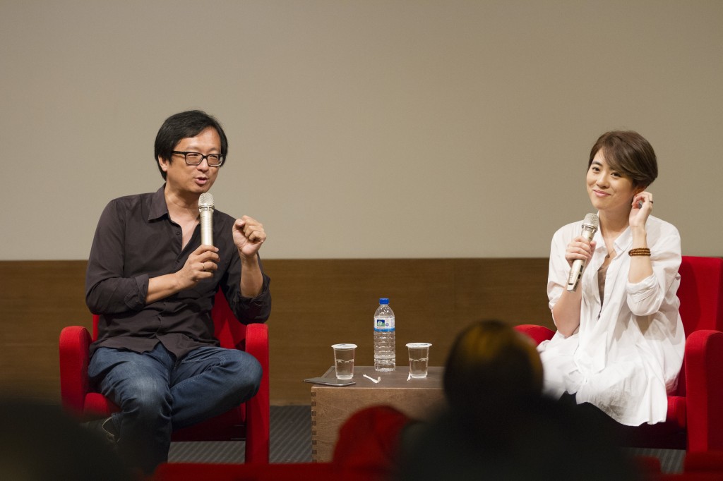 張鐵志與岑寧兒參與「混種影展」映後主題講座