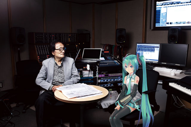 冨田勲儘管已是祖師級人物，依然樂於嘗試電子音樂的新可能。2012 年即與虛擬歌手初音未來合作交響樂作品大受好評，原預計今年底將與 MIKU 醬再推新作。
