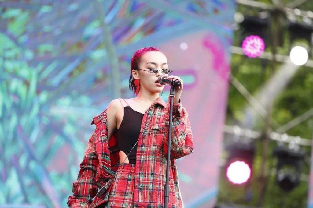 2018 年 5 月的西湖音樂節，是劉柏辛第一次在中國的音樂節演出。